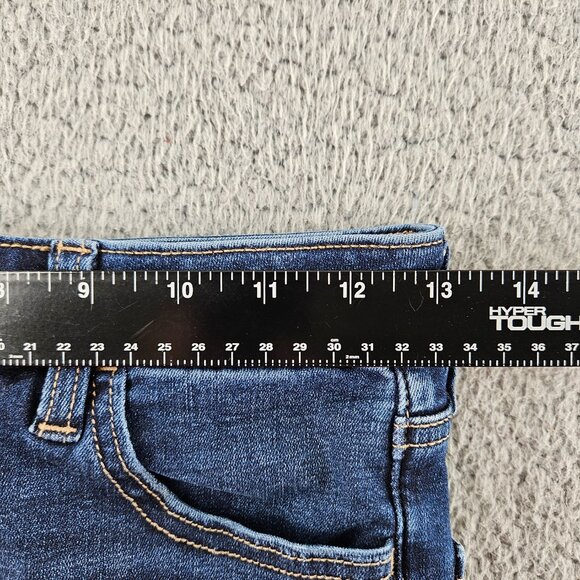 American Eagle Shorts Womens 2 Short Super High Rise Cut Off Distressed Denim - Picture 9 of 16